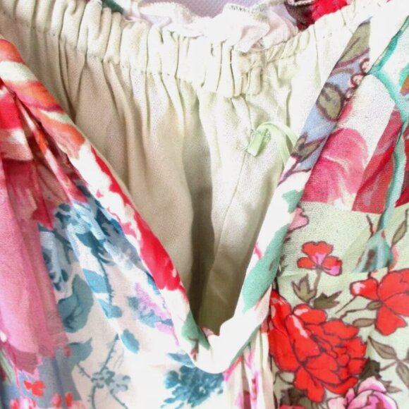 Brand New By Anthropologie Chiffon Smock Midi Dress - Picture 7 of 14